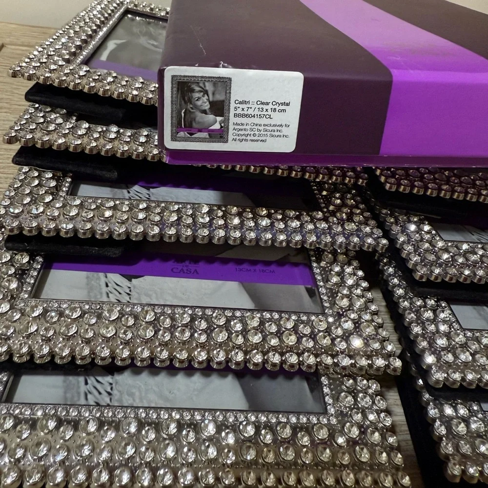Clear Crystal Photo Frames